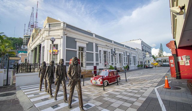 Centro Historico on the Malecon Boardwalk