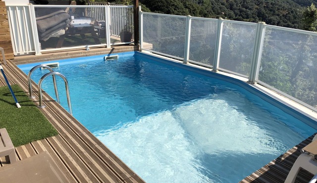 Chalet Vanessa gitotel on private property terrace 80m2 panoramic view