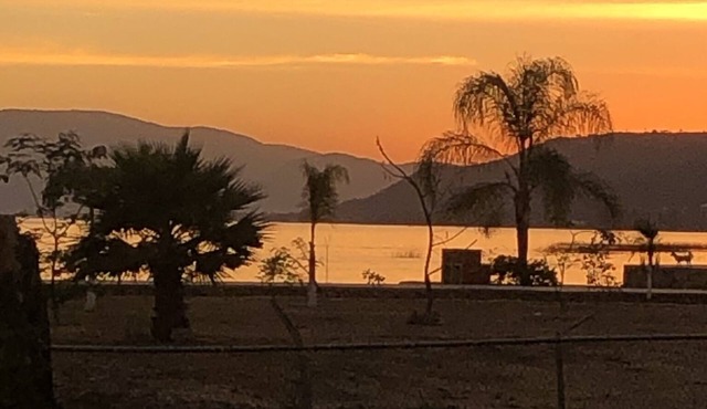 Chapala house in front of the lake