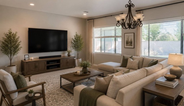 Charming 3 bed 3 bath gated community w/office, large chefs kitchen & laundry