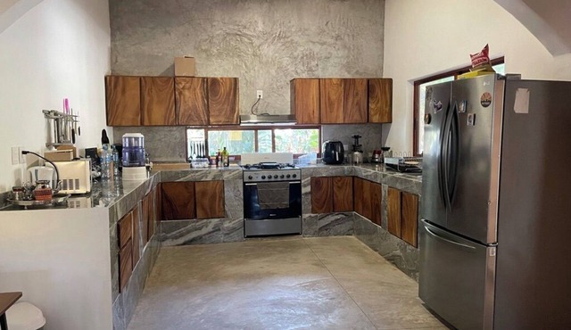 Charming 3-bedroom house with WiFi, AC in marvelous Lo de Marcos