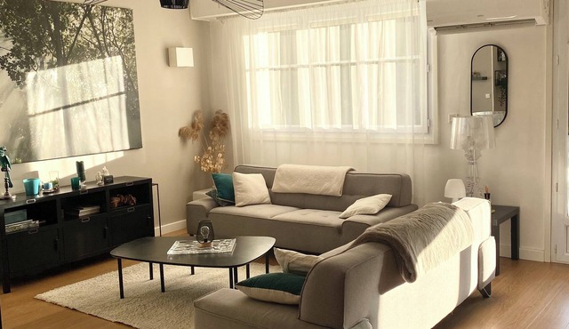 Charming duplex apartment in town center