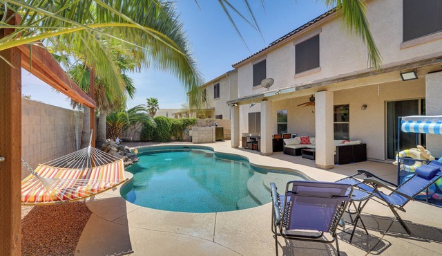 Cheerful Maricopa Gem w/Home Theater & Game Room!