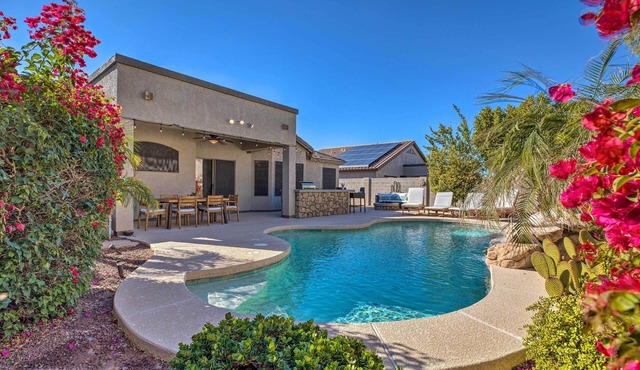 Close to Hikes! Snowbird Oasis w/Pool in Estrella