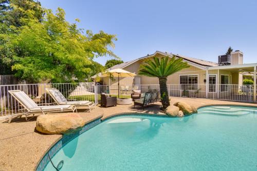 Clovis Family Home: Private Pool, Near Old Town!