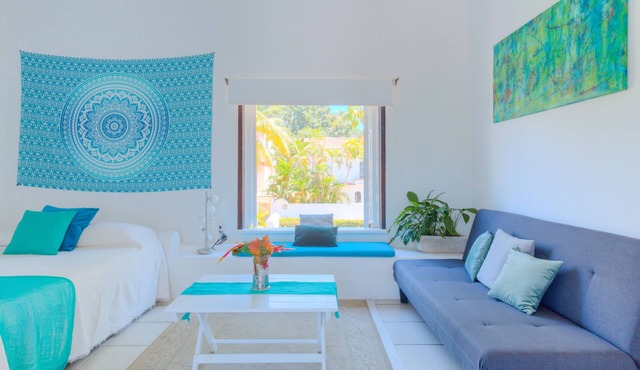 Comfortable studio in the Marina Vallarta - beautiful golf course view