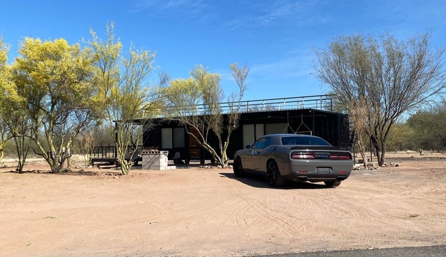 Container house "green stick house"