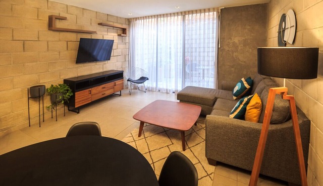Deluxe Double Apartment with Patio - 103