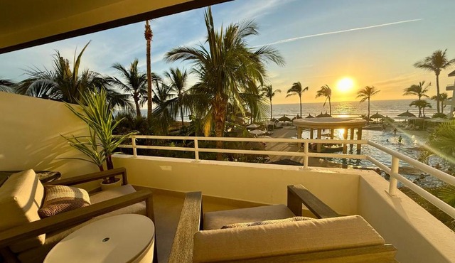 Departamento a pie de playa, vista al Mar, Cerritos, Mazatlan