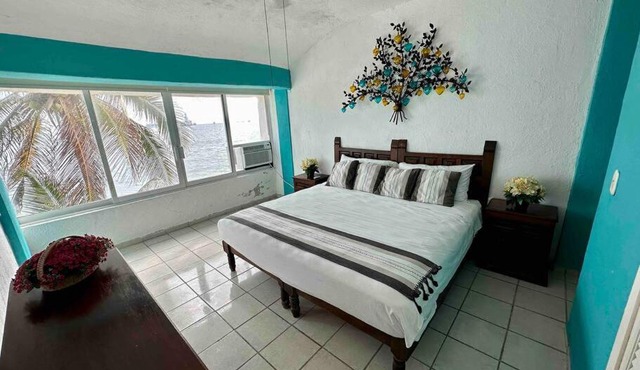 Departamento con vista al mar.