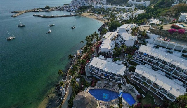 Depto familiar con vista al mar en Playasol Manzanillo