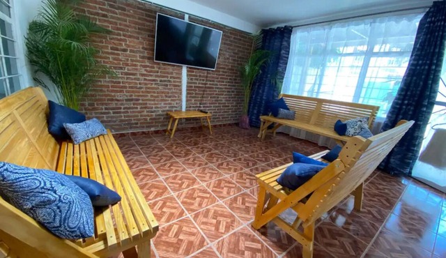 Descansa y Conecta en Casa Luna, Tranquila y Segura Proxima al Aifa