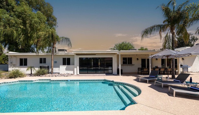 Desert Oasis by AvantStay | Basketball Court, Volleyball, Pool, & Gazebo!
