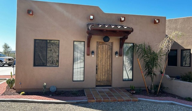 Desperatehills Casita one bedroom full kitchen and corral