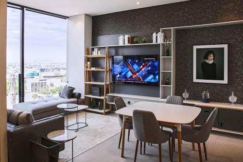 Diseno Exclusivo Departamento con Spa Gym