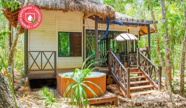 Eco friendly cabin & jacuzzi | Ruta de los Cenotes