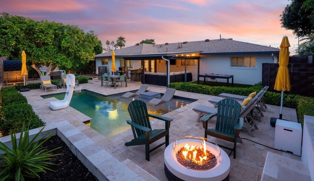 Elevated Old Town Scottsdale Pool| Spa| Sauna|Gym