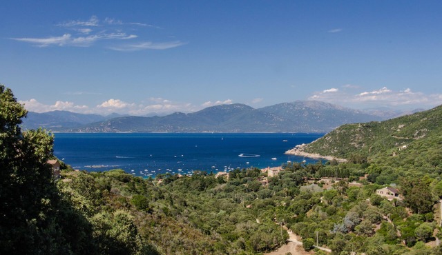 Exceptional Villa with Ocean Views in Campomoro, Sleeps 6, Near the Beach