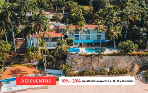 Exclusiva Villa frente al Mar en Playa Pichilingue, Acapulco
