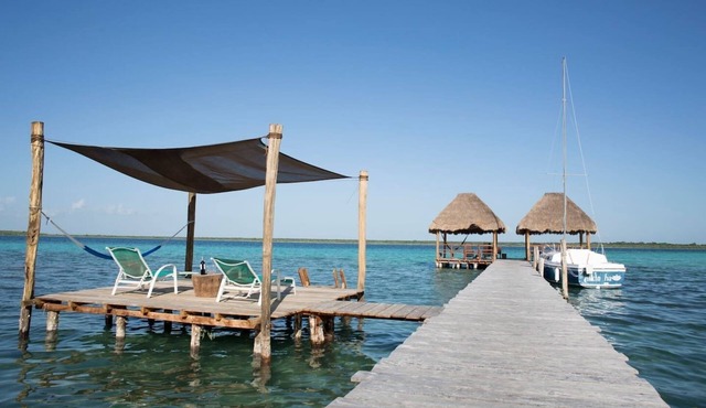 Exclusive Palafito @ Bacalar Lagoon Front