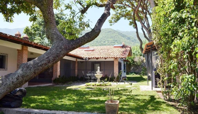 Galeanas (African Tulip Trees). True hacienda-style elegant living in Ajijic.