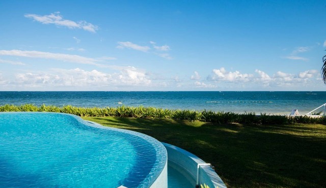 Glamor beachfront, Riviera Maya Deluxe Villa, Pto Morelos.