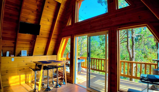 Glamping MORET Alpine Cabin M2 from 2 to 6 people - pet friendly
