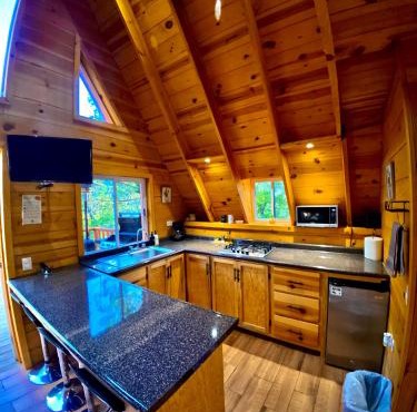 Glamping MORET Cabaña Alpina M3 para 2 a 6 personas