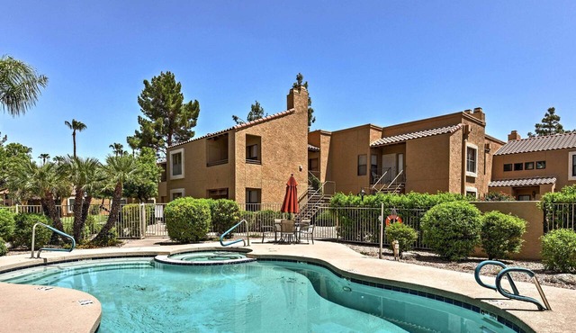 Golf, Shop & Hike: Scottsdale Resort Condo!