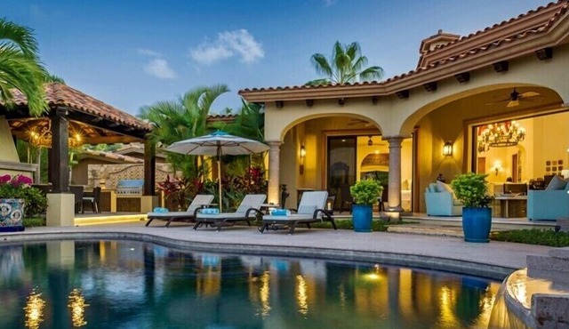 Gorgeous Villas Del Mar Villa Palmilla. Private Pool, Golf Cart, Swimmable Beach