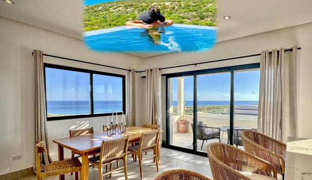 Grand Horizon Penthouse · Walk to the Beach· Ocean Views · Pool & Jacuzzi