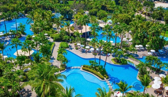 Grand Mayan Nuevo Vallarta Resort. 1 Bedroom suite kitchen.