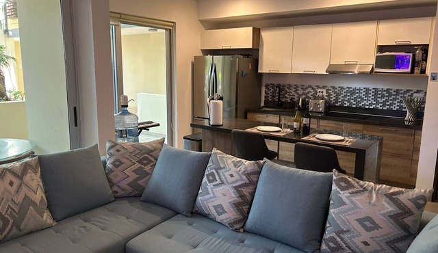 ground level 2-bedroom condo with AC in beautiful Akumal