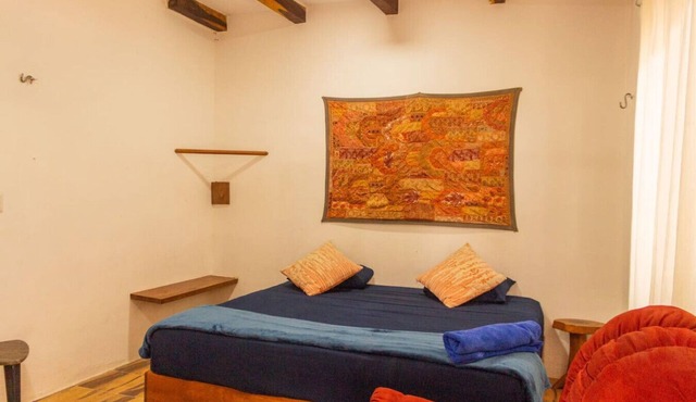 Habitación en casa rústica