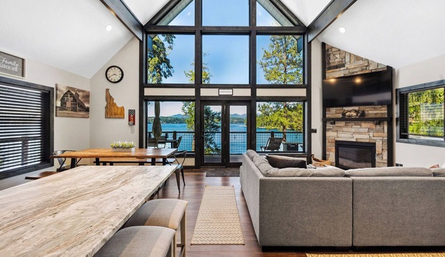 Hayden Lakefront Cabin w/Private Dock & Stunning Views for Families