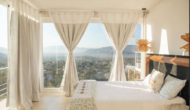 Hermoso departamento con terraza y vista panorámica en la Ciudad de Oaxaca.