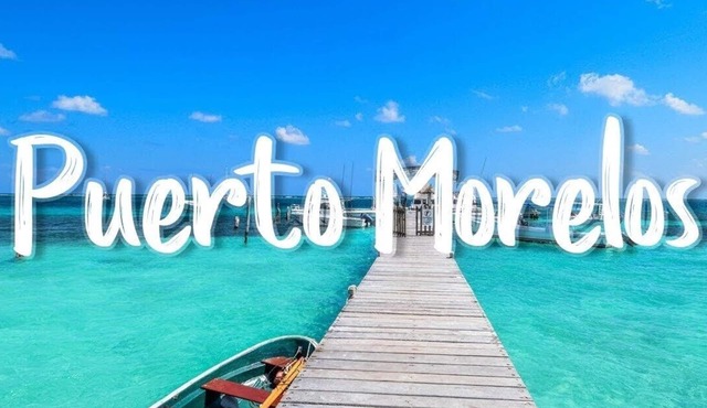 *HERMOSO DEPARTAMENTO* 10 MIN DE LA PLAYA DE PUERTO MORELOS | PISCINA | 4 PER