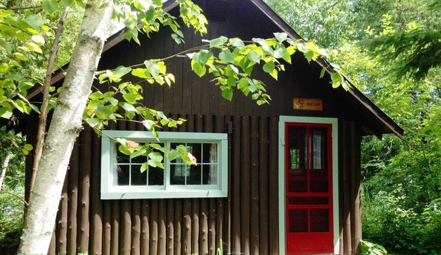 -> Historic 1930's Cabin Steps to the LAKE! ~ FREE Resort Amenities Included!