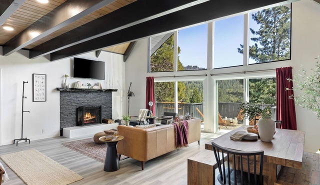 Hot Tub, Fire Pit, Deck Views, Near the Lake The Matterhorn Manor by Avantstay