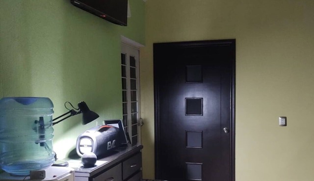 House with excellent location to reach by road or highway.