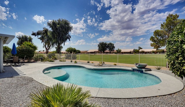 House with Private Pool on Golf Course in Sun City West Arizona