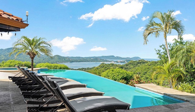Infinity Pool Villa with Ocean & Mountain Views