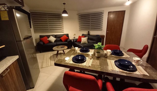 Just in Midtown + A/C + Pool+ Gym + Security