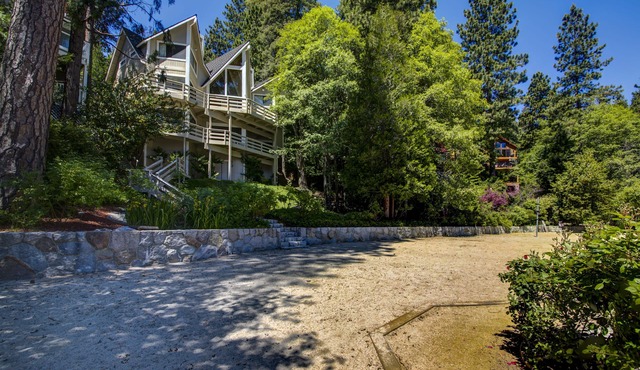 Lake Arrowhead Lakefront Home Best Location Private Dock Pet Friendly