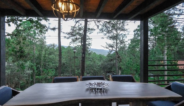 Large family cabin "Olivo" surrounded by forest and tranquility.