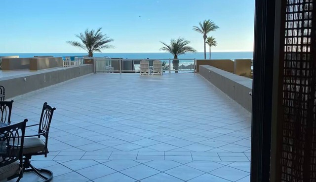 Las Palomas Ocean front Diamante Condo First Floor with private patio