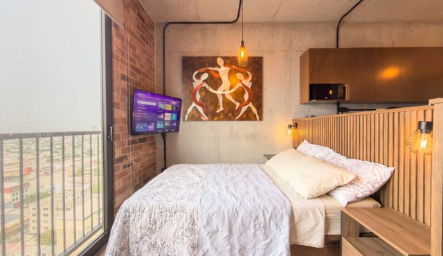 Loft céntrico con Piscina y Gym