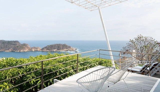 Loft Casa Tierra: AC y terraza privada vista al mar
