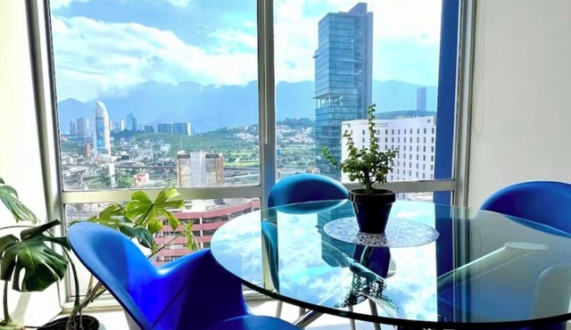 Loft confortable con vista espectacular a Sierra Madre a solo 5 min San Pedro