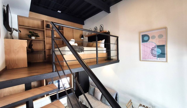 Loft with Mezzanine Style in Colonia Americana